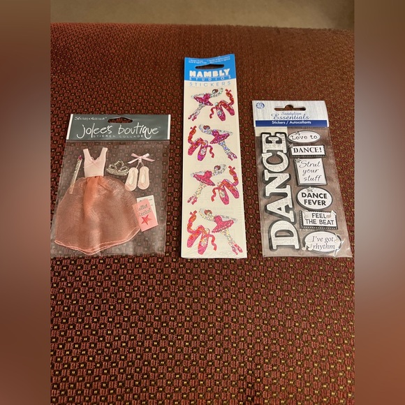 Dance Assorted Scrapbook Stickers - Picture 1 of 4